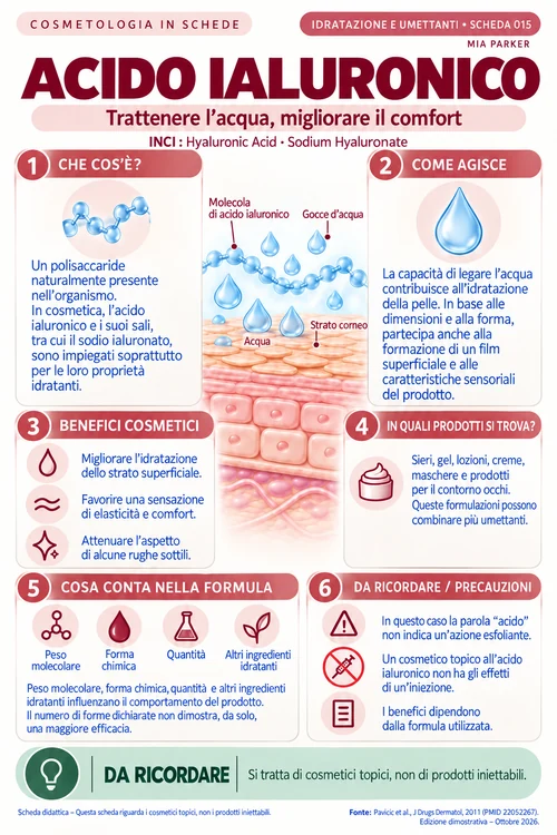 Scheda illustrata: Acido ialuronico
